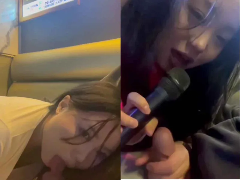 Hát karaoke em cầm nhầm mic thành củ khoải anh rồi liếm luôn